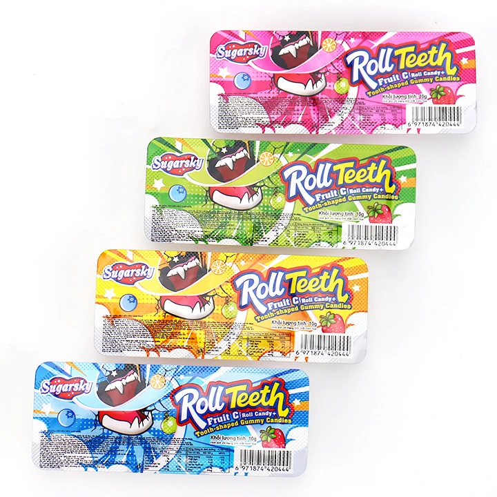 roll teeth