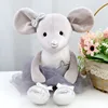 Ratón ballet gris