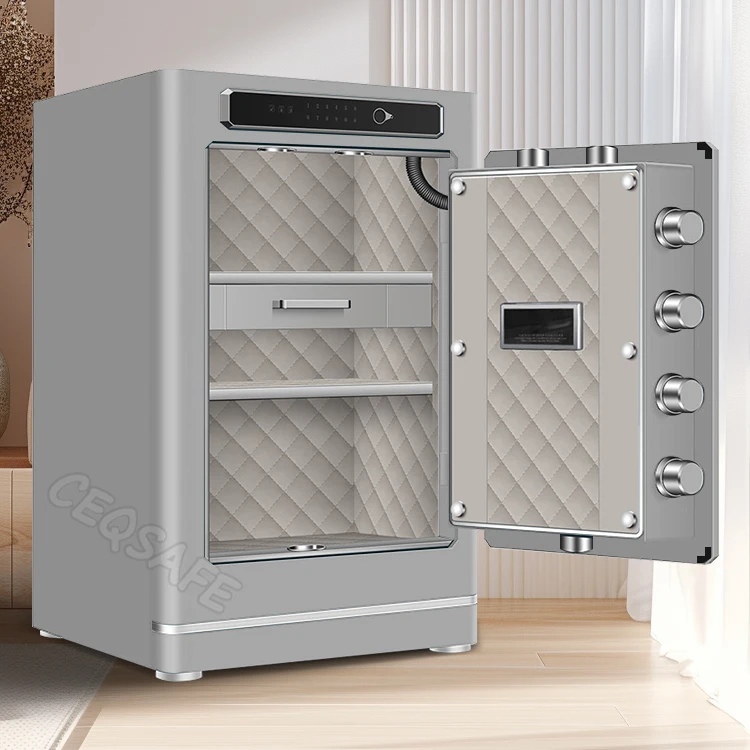 CEQSAFE TUYA APP WIFI Anti-Theft SteeL Office Home Safe Intelligent Fingerprint Password Safe Box