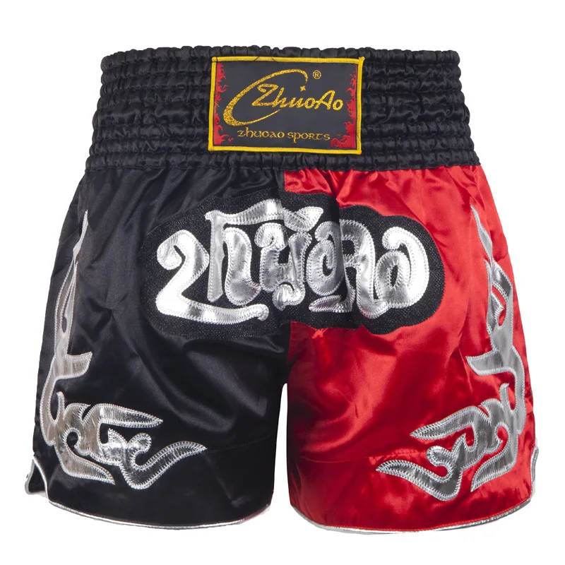 MMA Muay Thai Shorts Fighting Training Pants Boxing Trunk Tiger Kickboxing Short 