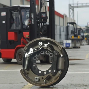 Prebo Factory Direct Sale Iron Rear Brake Drum Assy Heli 5-7 Ton Right Forklift Wheel Brake Assembly REF000649-RH