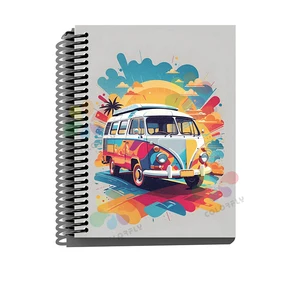 Good Quality and Factory Price Waterproof Color Hardcover Notebook A4 Size 300sheets Spiral Notebook