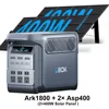 Ark1800 With 2 pc 400W Solar Panels