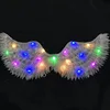 Small-sized glowing fabric wings-white