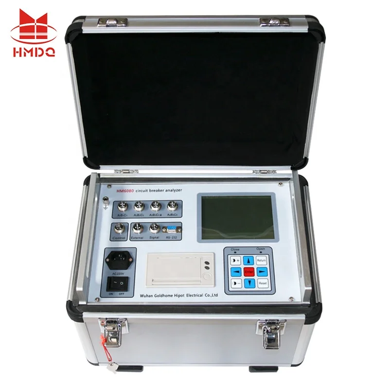 HM6080 Dynamic Characteristic Circuit Breaker Tester for High Voltage Switch test Set Circuit Breaker CB Analyzer