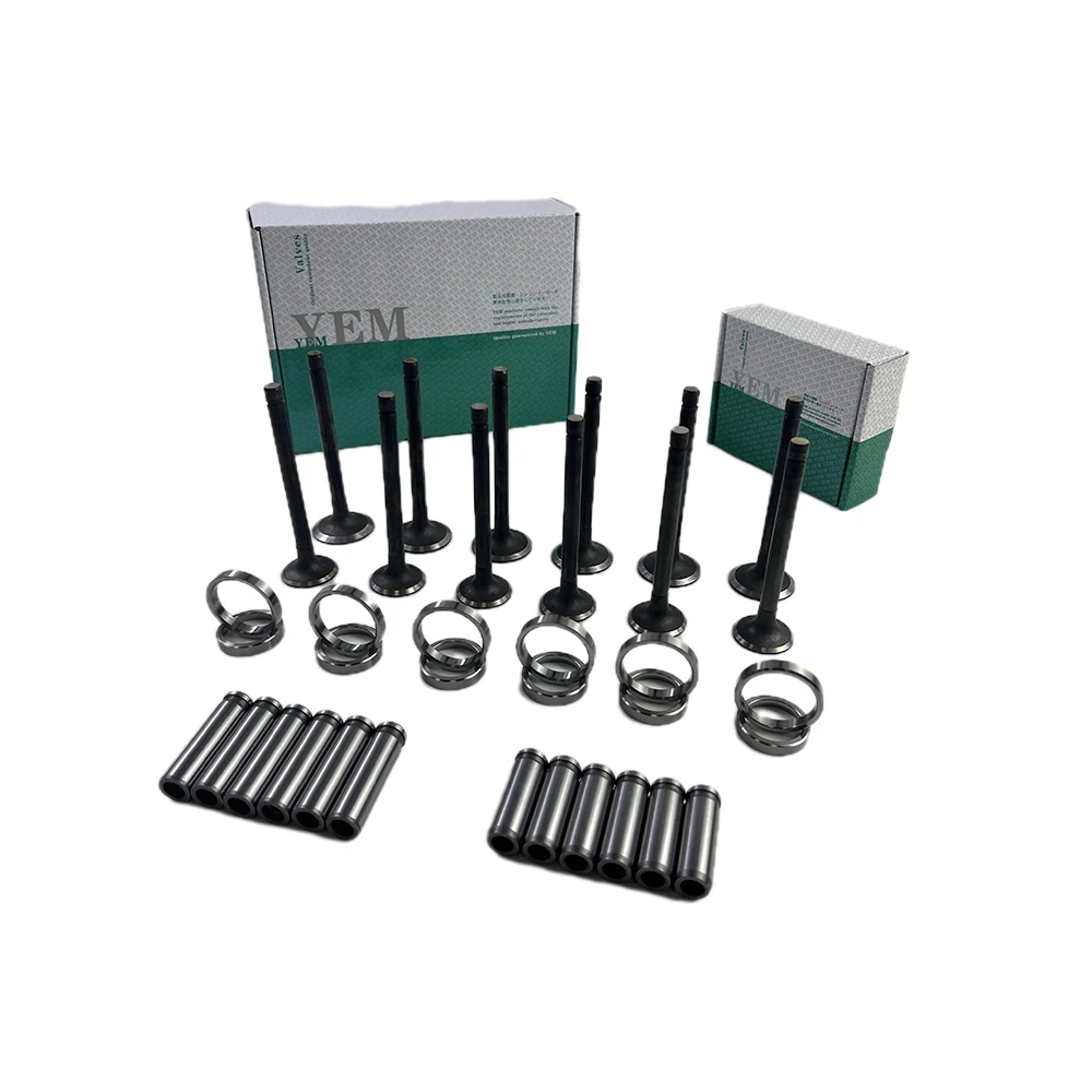6D170 Intake and Exhaust Valve Guide Seat Kit for Komatsu Engine Repair Kit Heavy Equipment Engine Parts