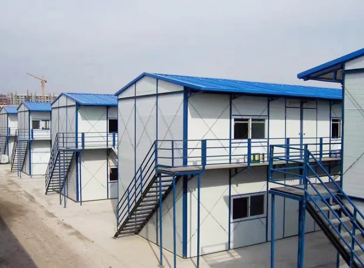 2025 Custom Design K House Prefab Portable Prefabricated Construction Site Kiosk Booth for Warehouse Use