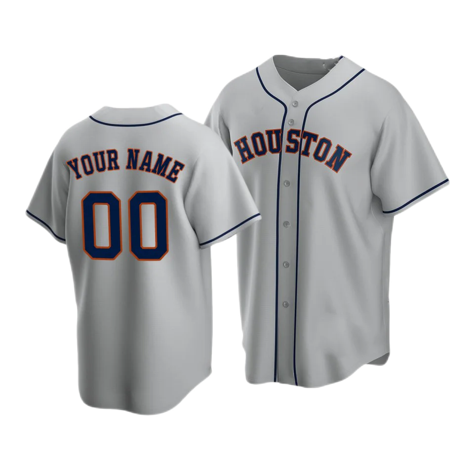 Get Your Custom Houston Astros Jersey - Gray!