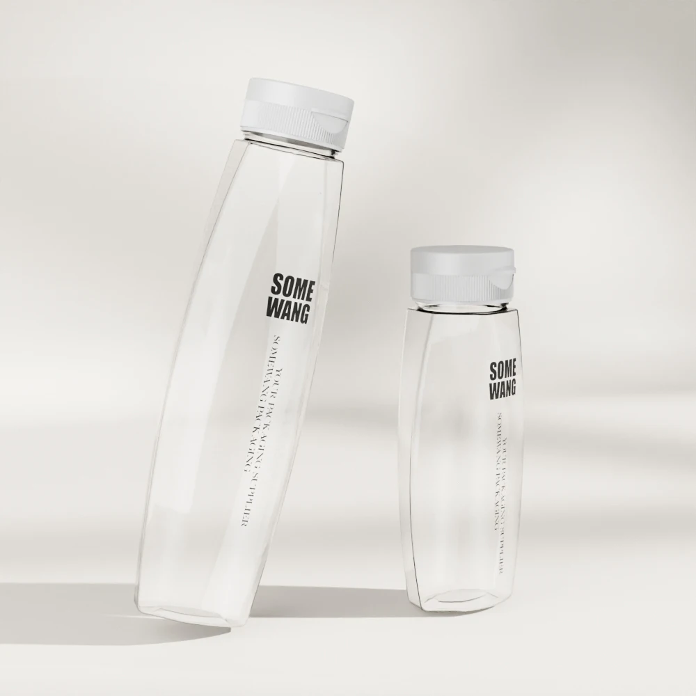 250ml 400ml Food Packaging Containers PET Honey Bottle Empty Plastic Squeeze Sauce Bottles