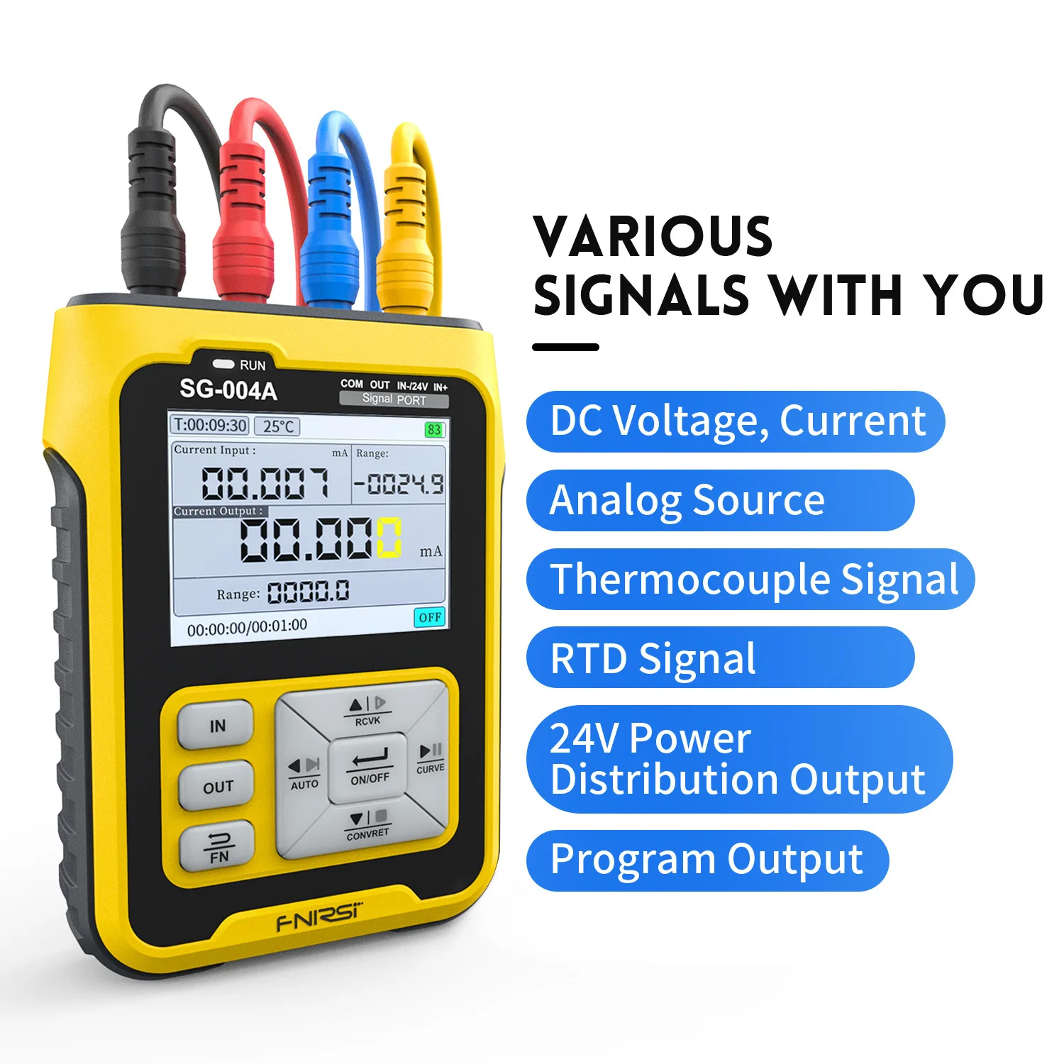 LW-1643 0.1Hz-10MHz Function Generator  Continuously Adjustable Portable Signal Generator