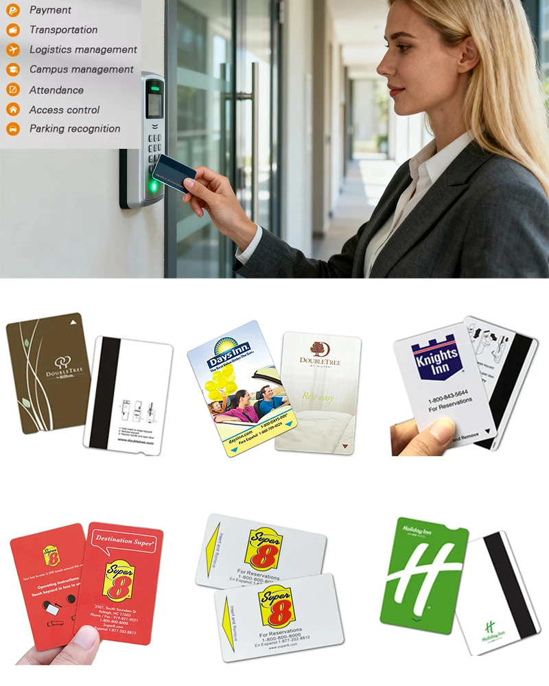Hcl Card Key Customized Printing Hico Loco PVC Magnetic Stripe Hotel Key Card