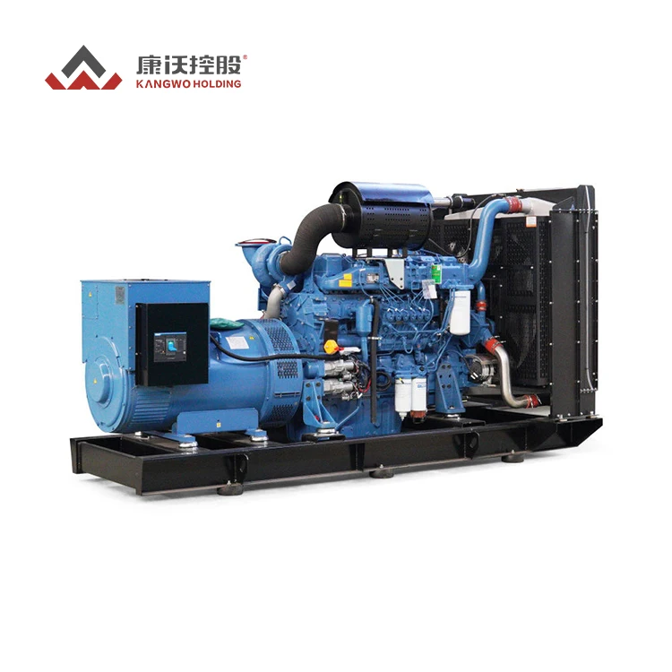 100kw 200kw300kw open frame type, silent box type, container type KANGWO engine diesel generator set manufacture