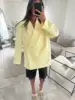 Long sleeve suit jacket yellow 500g