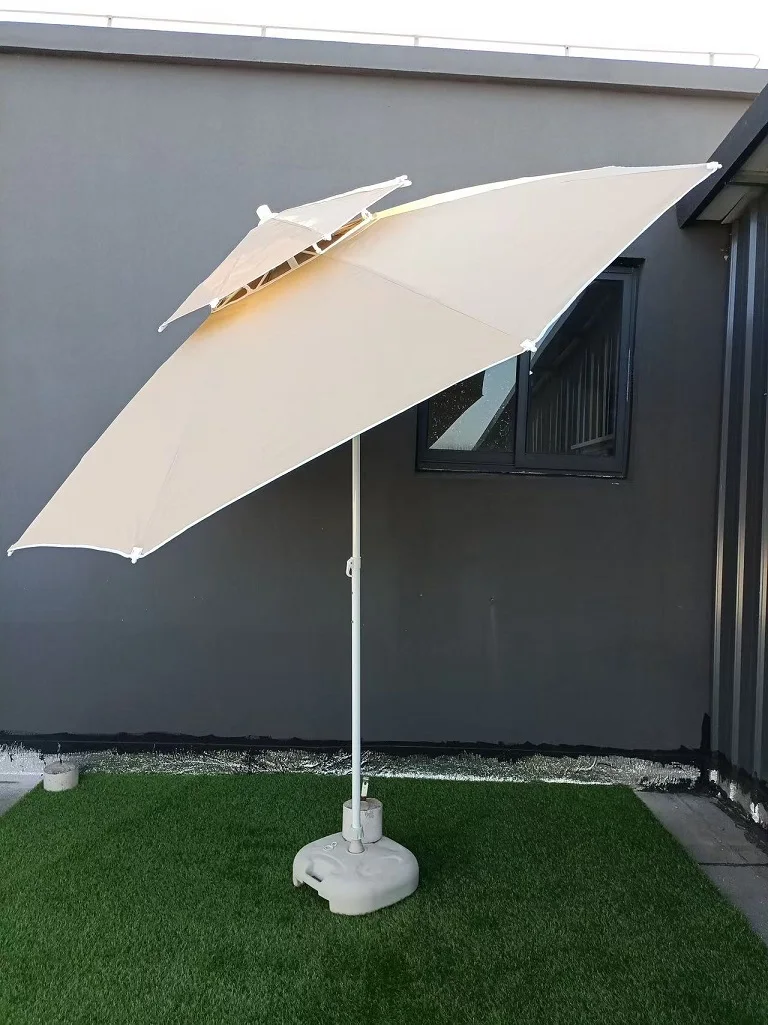 20 x 20 patio umbrellas 20' x 20' Custom Novara 200 Square main image 1