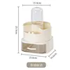 Desktop rotating drawer