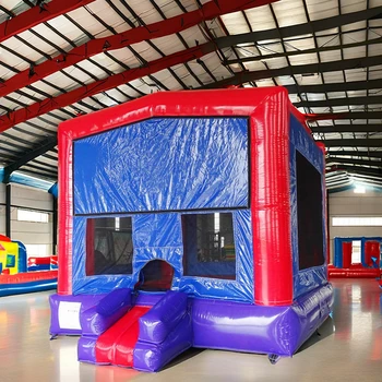 Portable Small Inflatable Moonwalk House Inflatable Bouncy Castle For Sale