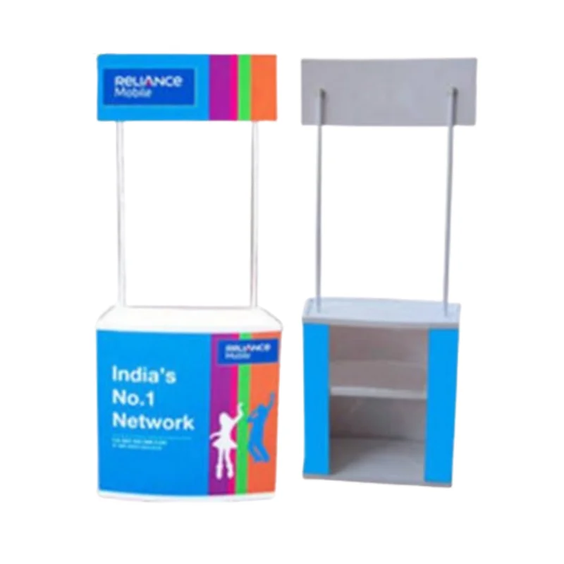 Promotion Counter Table Kiosk Trade Show Display Supermarket Demo Pop up Booth