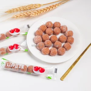 Wholesale, Customized, Self-owned Brand Halal Bulk Candy Balls, Hawthorn Sugar-coated Candies, Children's Candies