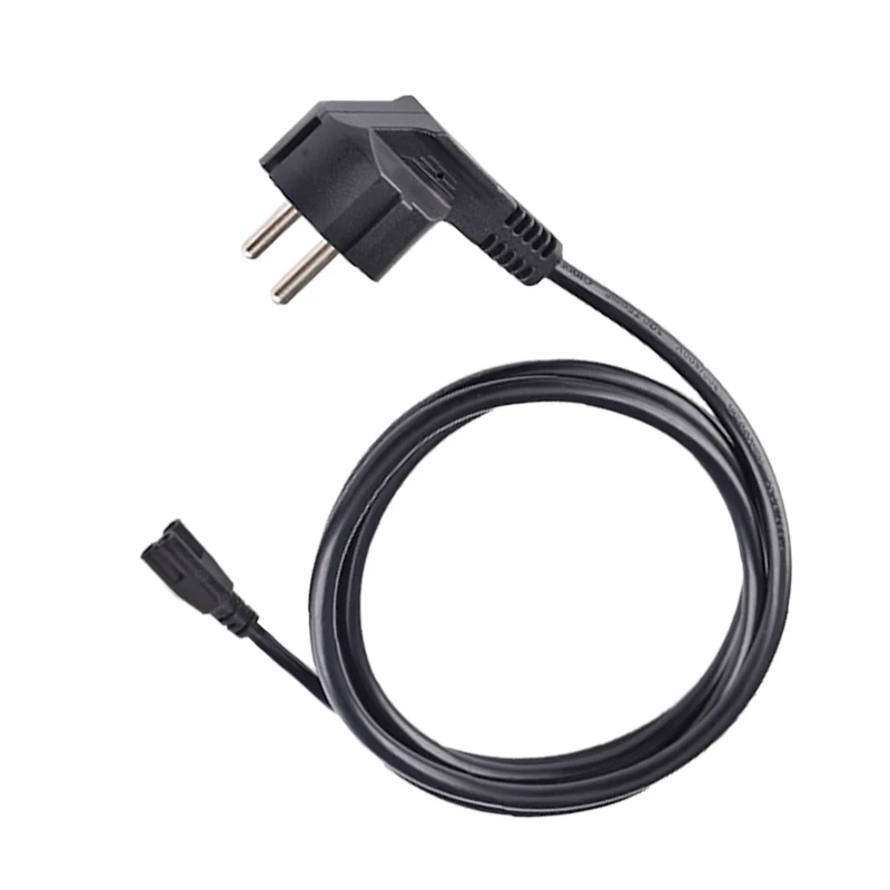 product koreankc eu schuko plug to iec c7 power cord 2 pin figure 8 cable for audio video device ce vde certified oem support-7