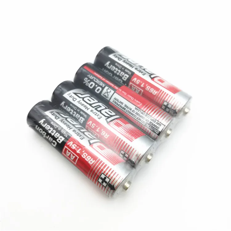 AA Batteries Shrink Pack double A heavy duty battery (4 Contare)