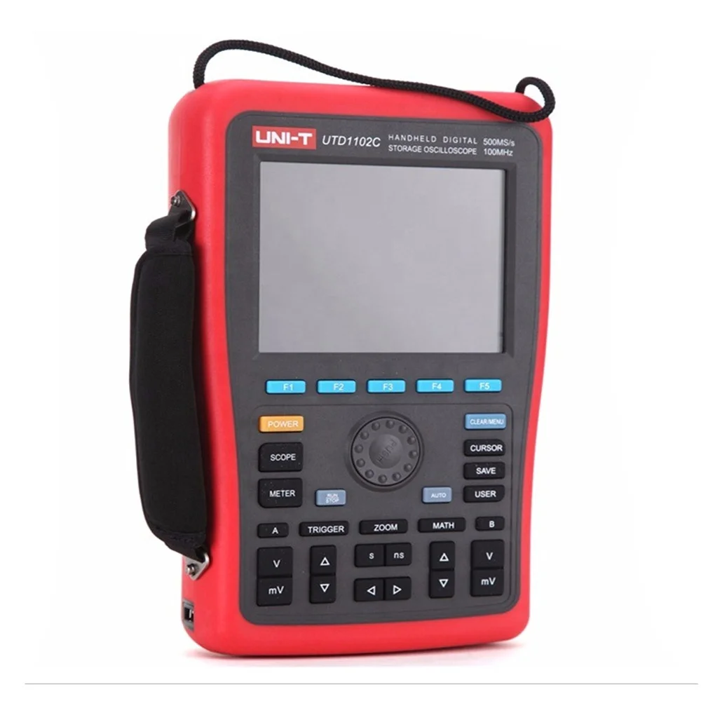 Dual Channel Handheld Oscilloscope 100MHz Handheld Oscilloscope with Multimeter UTD1102C