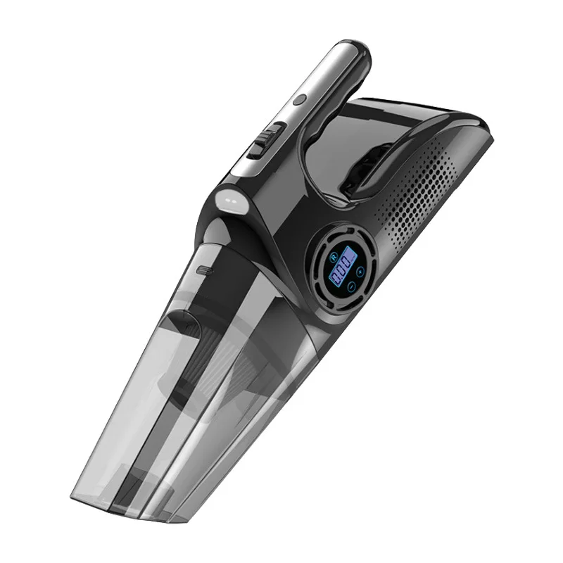 Wet and Dry Handheld Vacuum Cleaner Car Tire Inflators Pump Wireless Car Vacuum Cleaner Air Pump