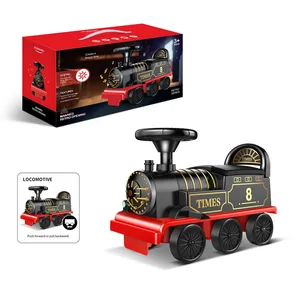 EPT Toys Mini Train Ride Toy Track Set Ride on Car for Toddlers