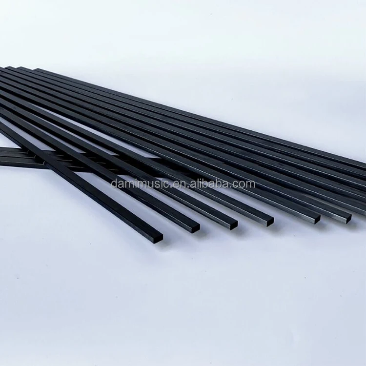 4mm X 7mm X 440mm Rectangular Carbon Fiber Bars Guitar Neck