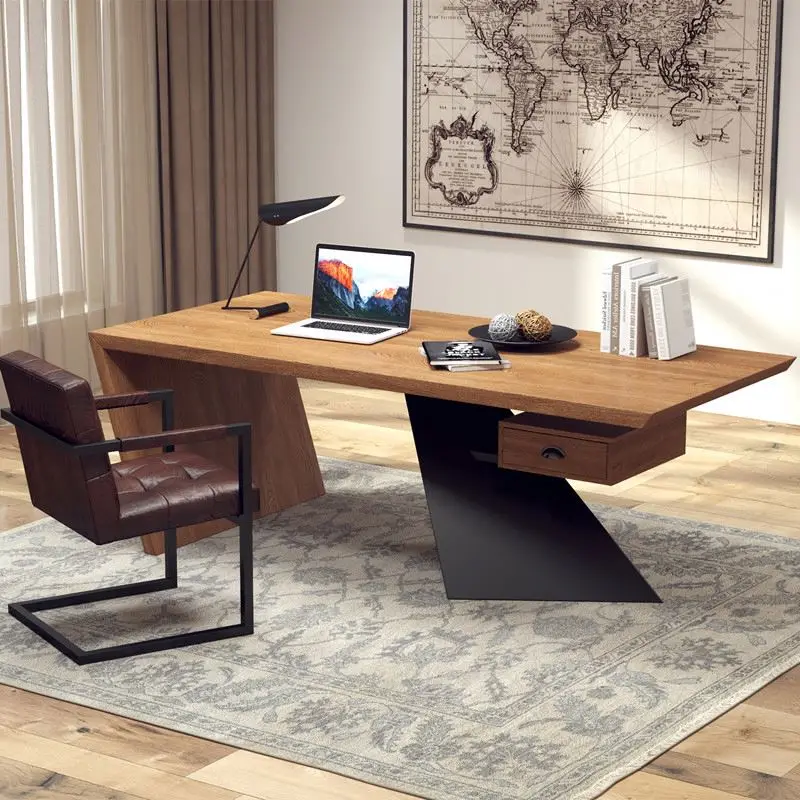 Luxury Easy Clean Home Computer Desk Manager Office Desk Fancy Office Table