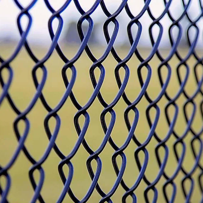 Woven Wire Mesh Diamond PVC Coated Fencing Garden Chain Link Fence...