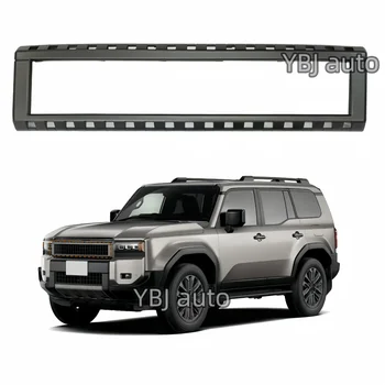 YBJ car accessories Front Mesh Grill for Prado Land Cruiser LC250 2024-2027 Black Sliver replacement OEM bumper FJ250 Grille