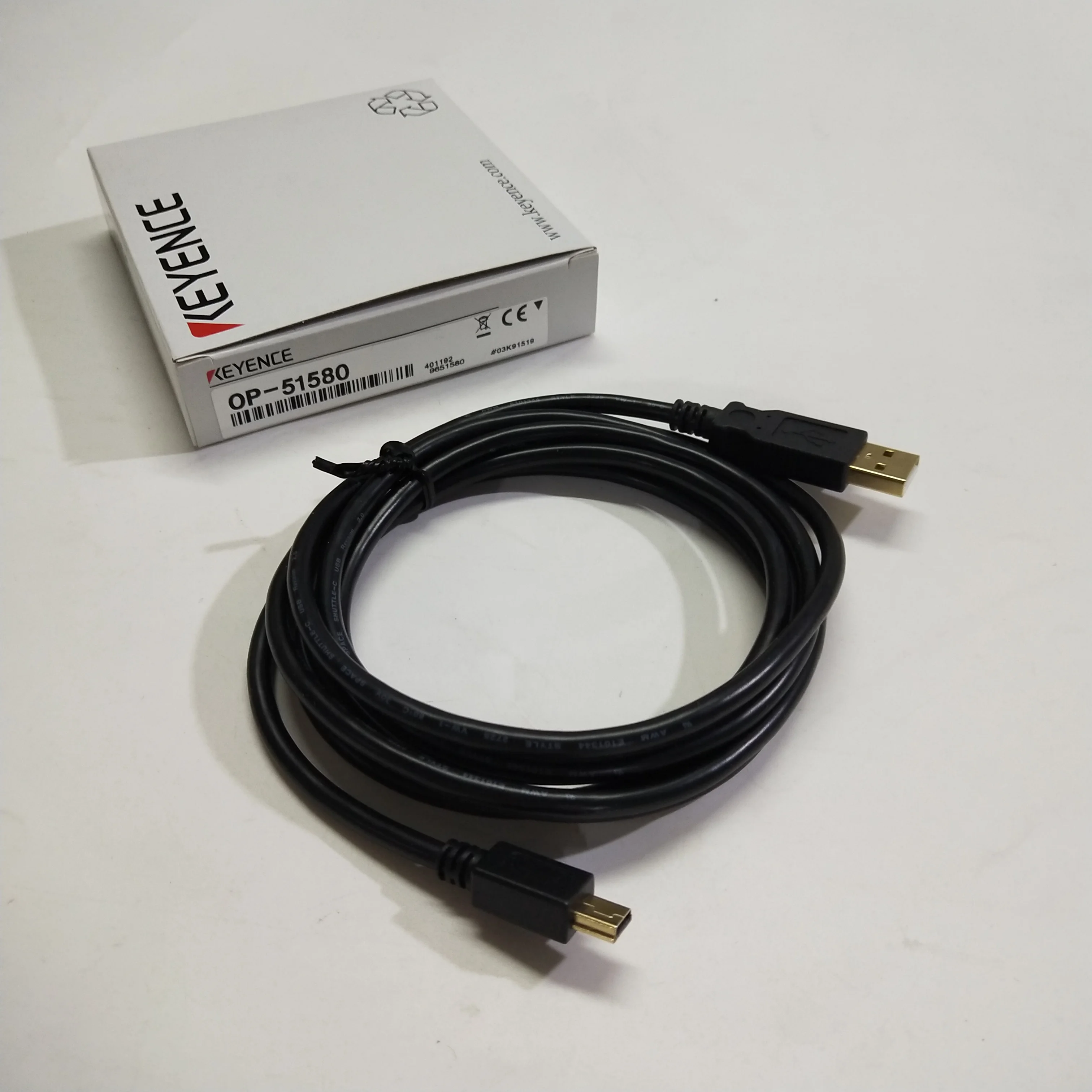 キーエンス USBケーブル (A:ミニBタイプ) 2m OP-51580 OP-87226 OP