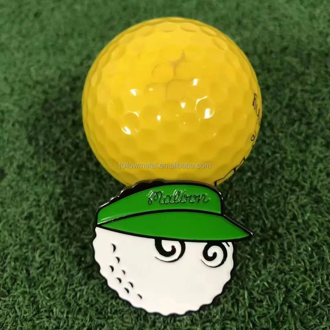Cartoon Style Custom Metal Golf Ball Marker Golf Ball Position Marker Golf Marker Buy Blank