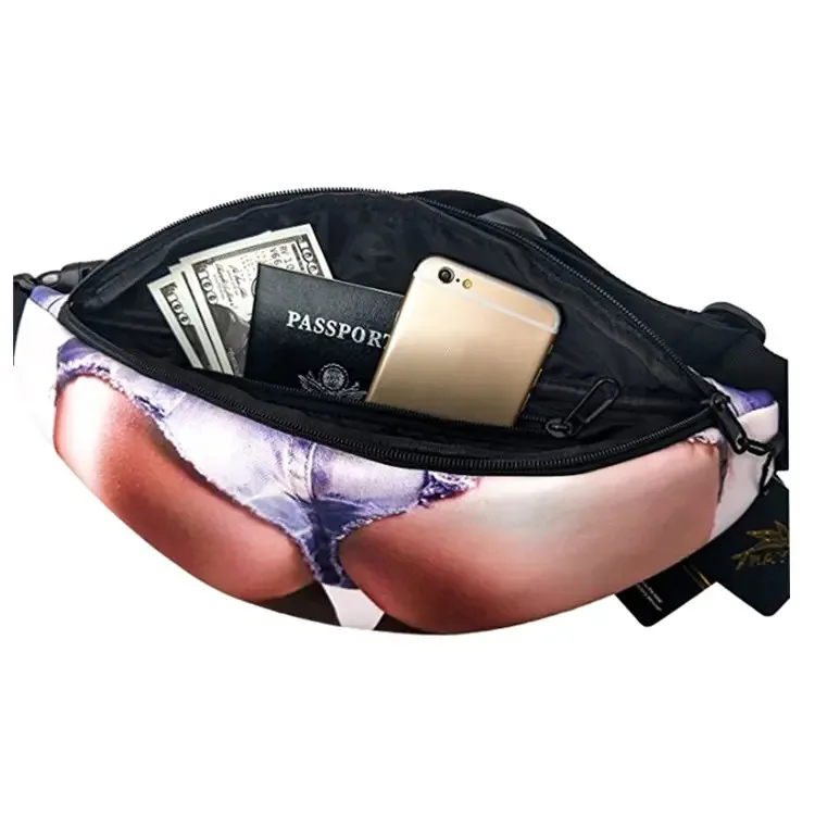 Men Beer Belly Waist Bag Fanny Pack Waterproof Customizable Oem