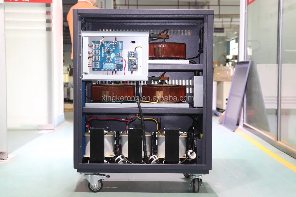 AVR 60KVA Three Phase Servo Motor Automatic Voltage Stabilizer