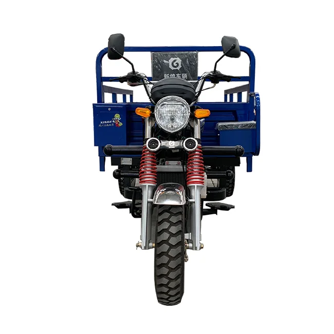 125CC Automatic Three Wheel Cargo Loader Gasoline Motor Tricycle With 200cc Water Cooled Engine Sale Factory Price