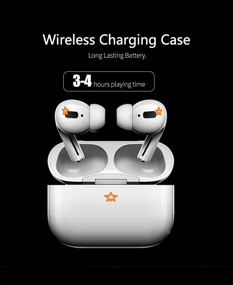 DDP shipping EU , US, SA , AE auriculares Waterproof headphone TWS Stereo Earphones Wireless Earbuds pods Air Gen 3 Air Pro 3 - ANKUX.COM
