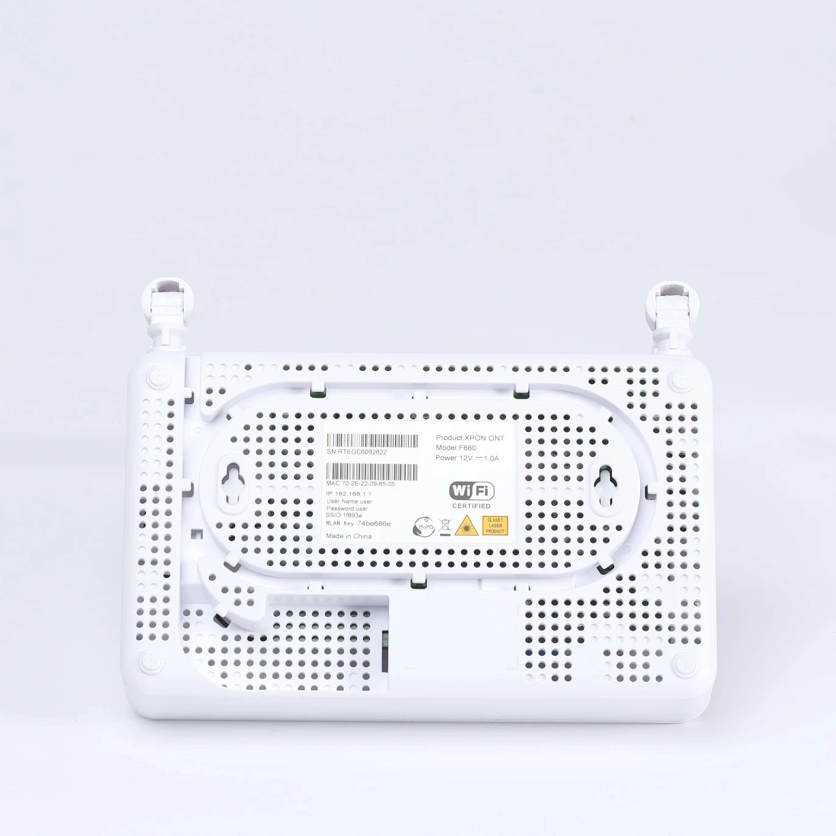 Fiber Optical FTTH ZTE ONU ZXHN F660 V9.0 GPON/XPON 1GE 3FE 1VoIP