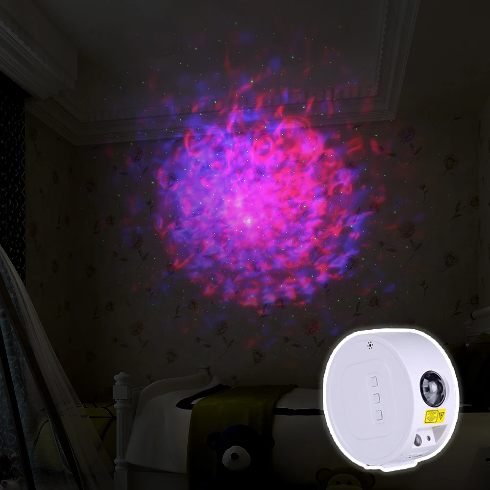 Laser Star Projector LED Nebula Cloud for Game Room Decor Bedroom Ceiling Night Light or Mood Lighting Ambiance