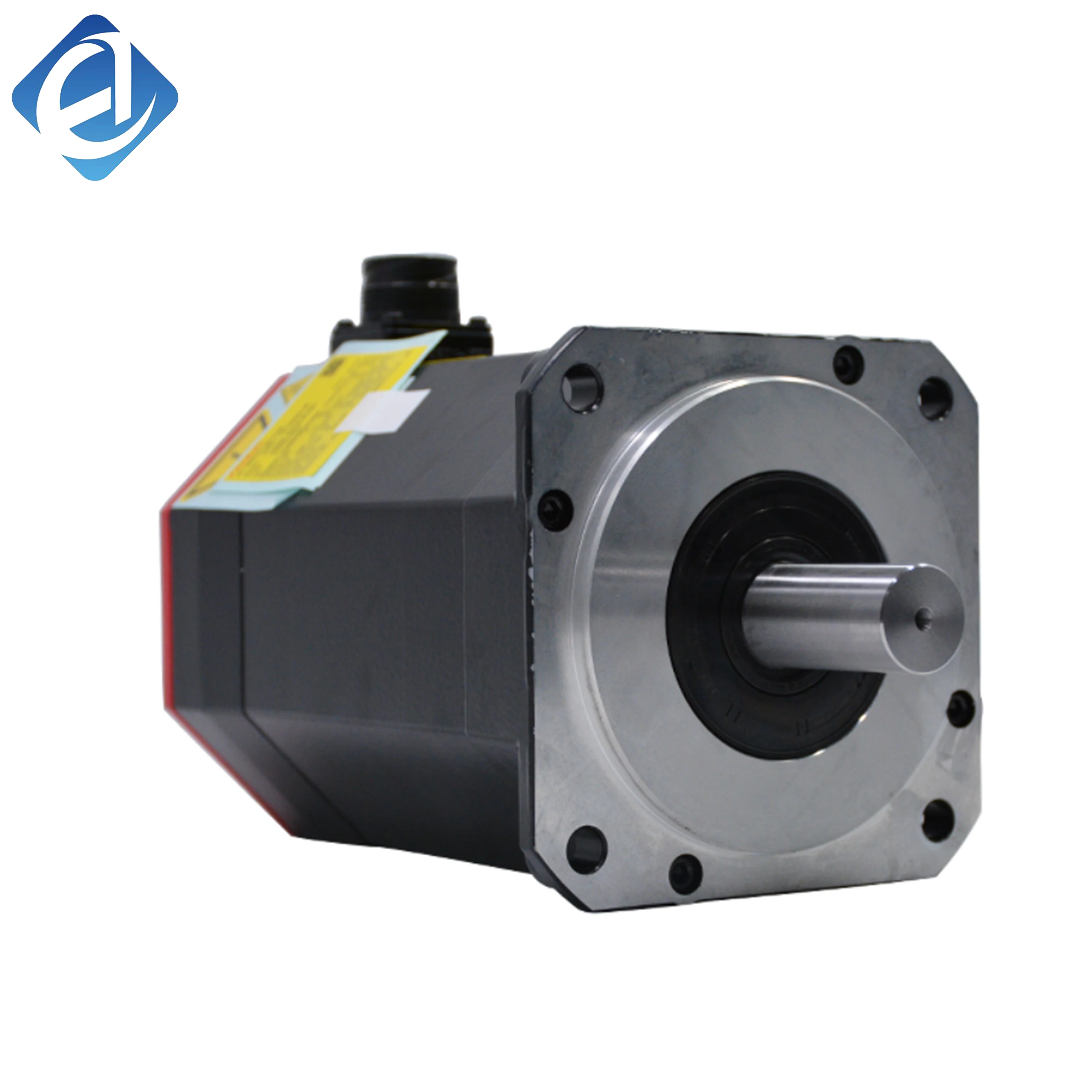 Új, eredeti A06B-2078-B107 Fanuc egyenáramú szervomotor magas pontosságú pozicionálással, gyors gyorsulással és stabil nyomaték-kimenettel. Kompakt szerkezetű és tartós teljesítményt nyújt
