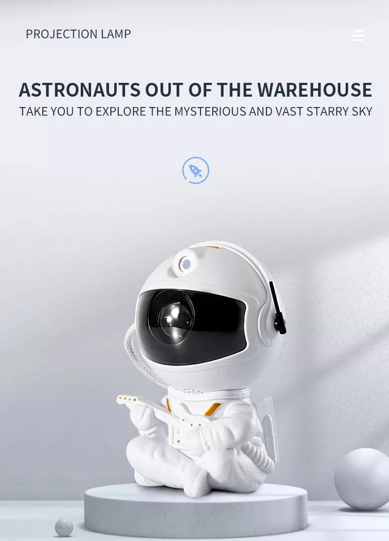 thumbnail image 2 of Spacemans Decoration Night Lights Moon Decorations ASTRONAUTS 2 of 9