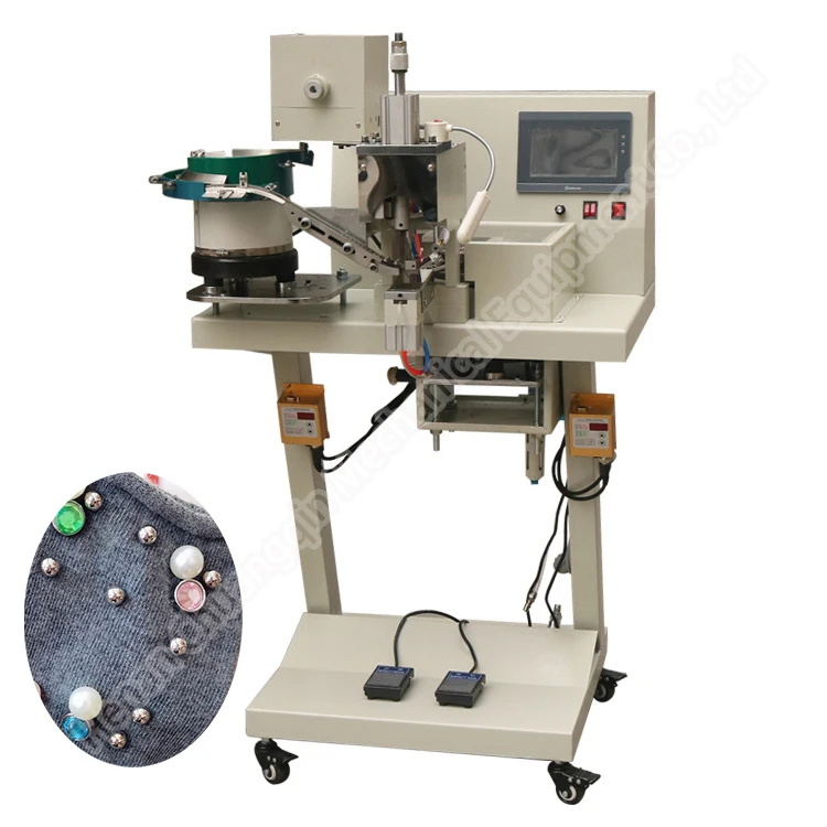 Beading Sewing Machine Manual Pearl Attaching Machine Teardrop Pearl Beads