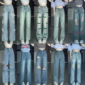 New Arrival Exclusive Super Skinny Blue Wash Jeans Customized Women Jeans By Truth International