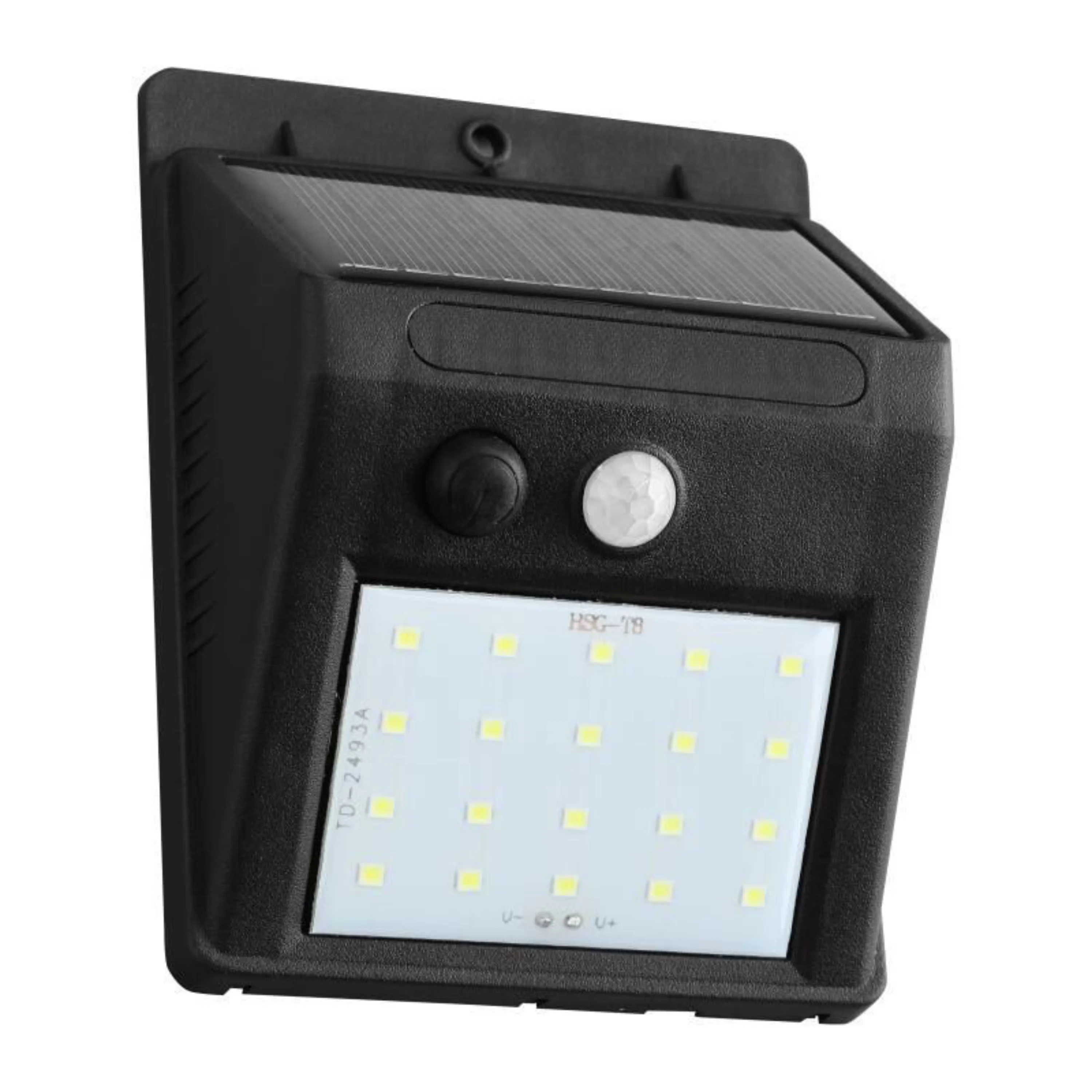 Waterproof IP65 20 LED Motion Sensor Courtyard Garden Wall Solar Lights Outdoor for Garage Patio Driveway Yard Landscape