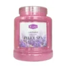 Gelatina di cristalli per piedi alla lavanda