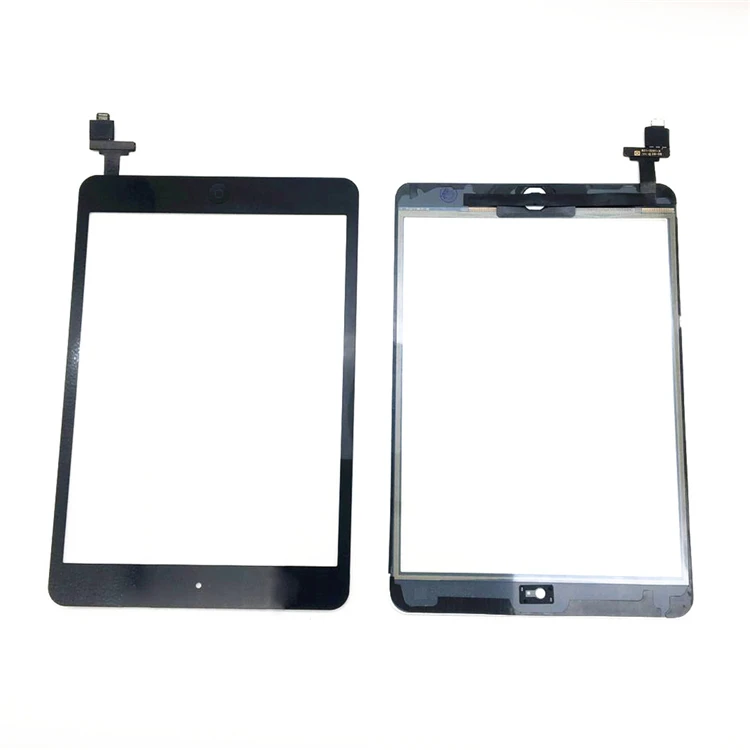 For iPad Mini 2 A1490 Touch Screen with Adhesive Digitizer Front Glass Replacement