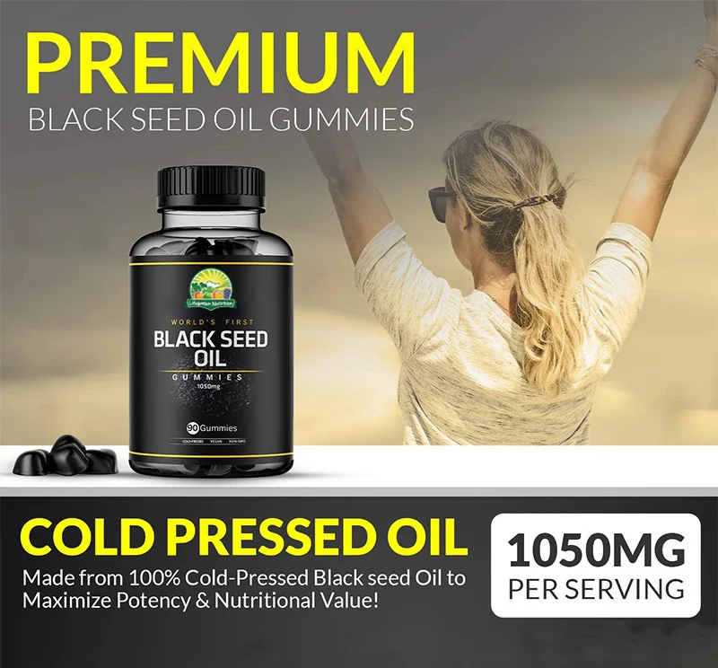 Oem Organic Black Seed Oil Antioxidant Supplement For Blood Pressure
