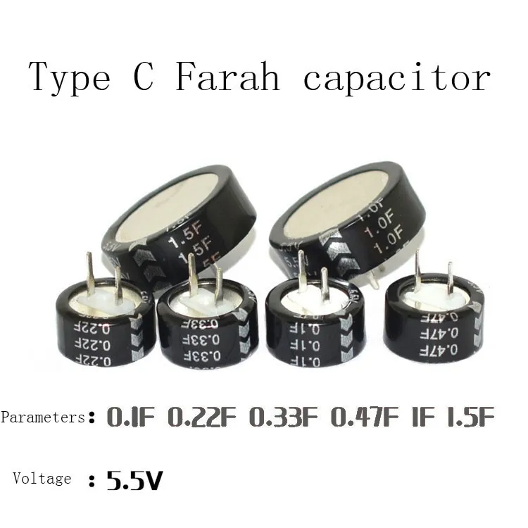 高音質化 低ESRキャパシター 1Fファラッド 小型コンデンサ100個 高音質