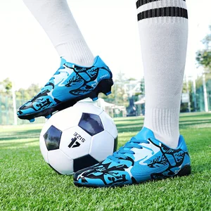 Autumn/Winter Indoor Factory Anti-skid Training Low-Top Kids Football Boots Training Shoes Teens & Adults Men's Football Boots