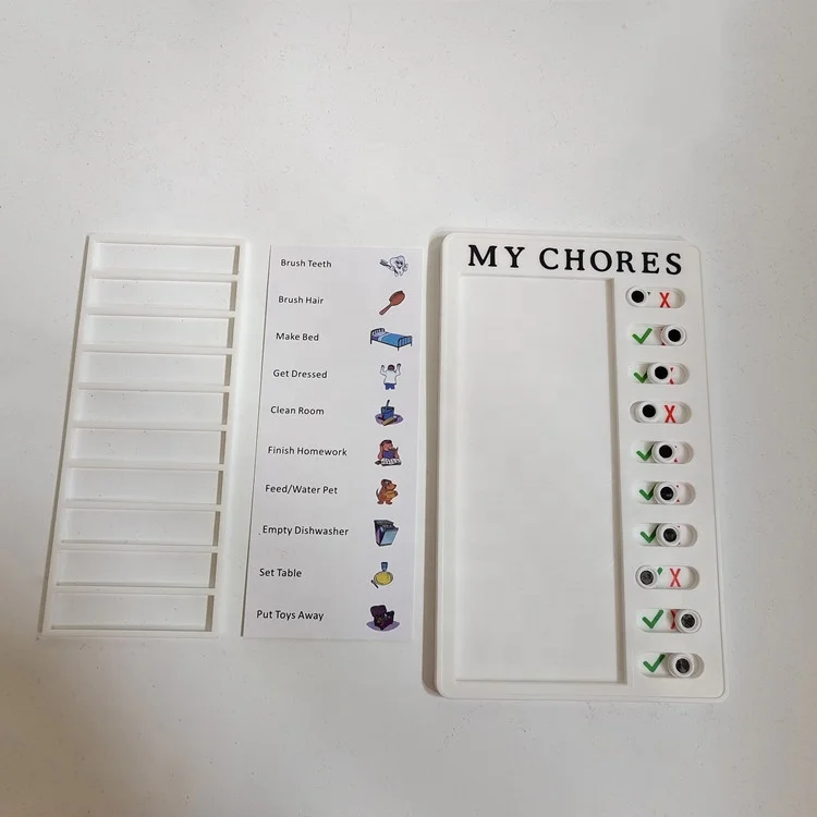 Индивидуальный офисный многоразовый ежедневник, канцелярский автомат для ухода за пожилыми людьми, список записей, пластиковые мои работу, контрольный список, доска для заметок для детей и взрослых